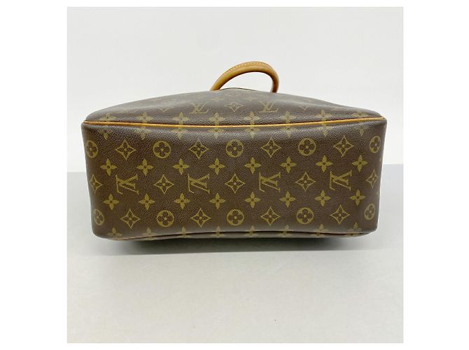 Borsa Louis Vuitton Monogram Deauville Marrone - vista 3