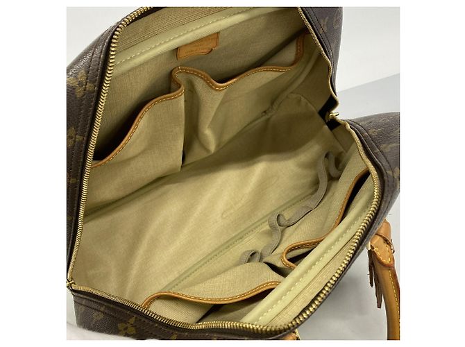 Borsa Louis Vuitton Monogram Deauville Marrone - vista 4