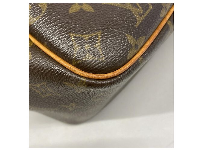 Borsa Louis Vuitton Monogram Deauville Marrone - vista 6