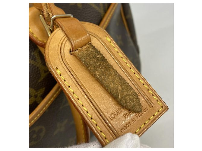Borsa Louis Vuitton Monogram Deauville Marrone - vista 9