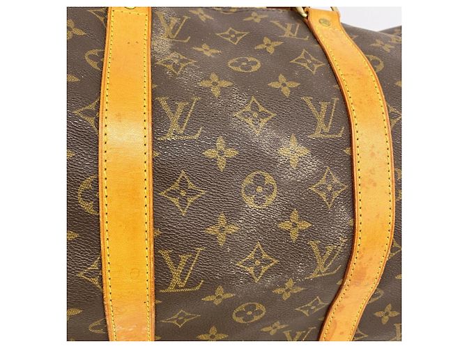 Borsa Boston Louis Vuitton Monogram Keepall 50 Marrone - vista 11