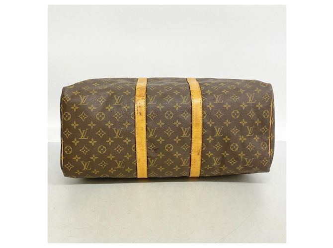 Borsa Boston Louis Vuitton Monogram Keepall 50 Marrone - vista 3