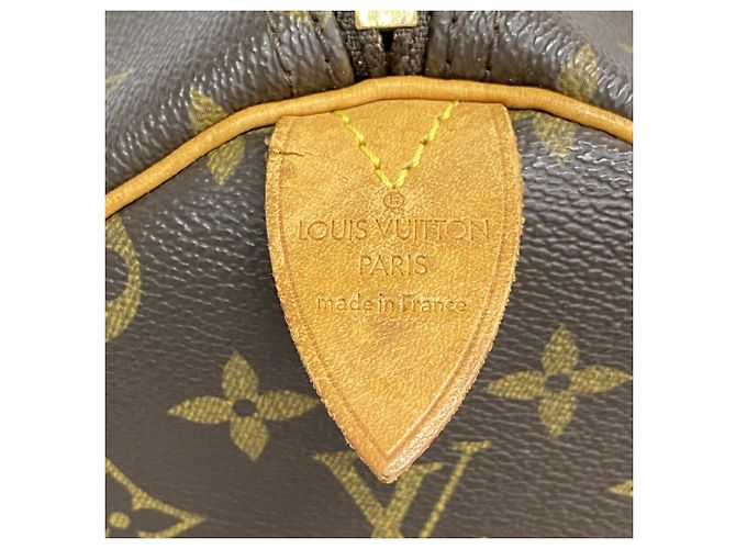 Borsa Boston Louis Vuitton Monogram Keepall 50 Marrone - vista 5