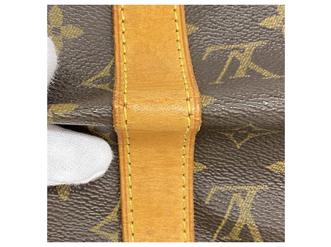 Borsa Boston Louis Vuitton Monogram Keepall 50 Marrone - vista 6
