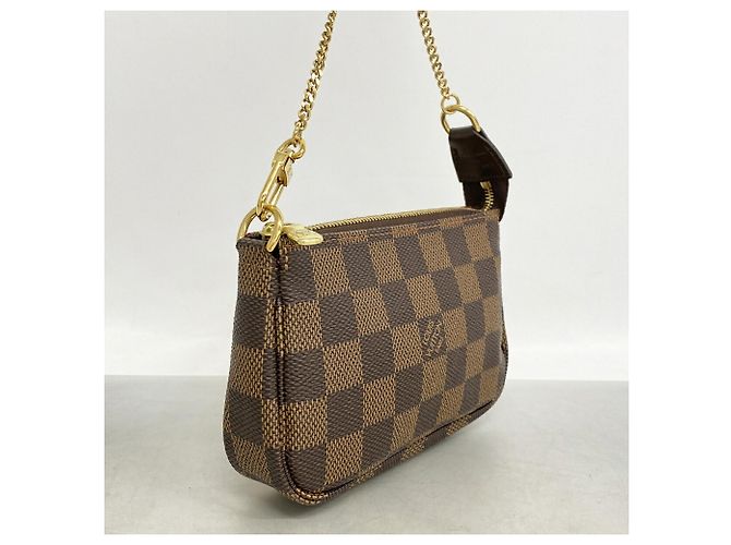 Louis Vuitton Damier Mini Pochette Accessoires Pouch Damier ebene - vista 2
