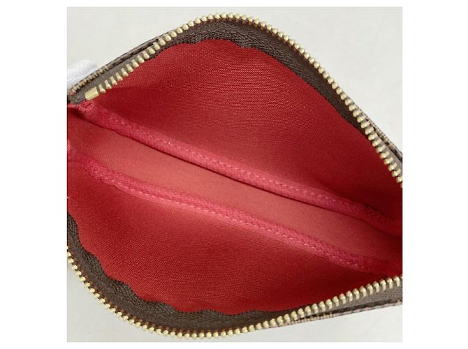 Louis Vuitton Damier Mini Pochette Accessoires Pouch Damier ebene - vista 4