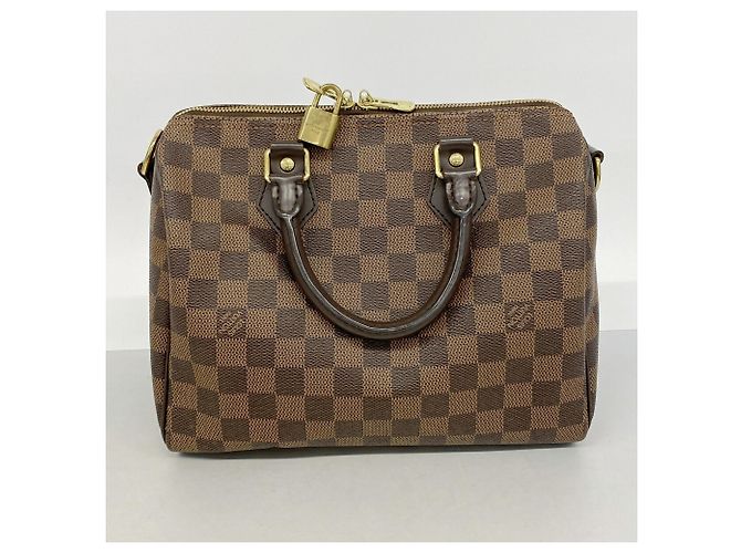 Borsa Louis Vuitton Damier Speedy Bandoulière 25 Damier ebene - vista 11