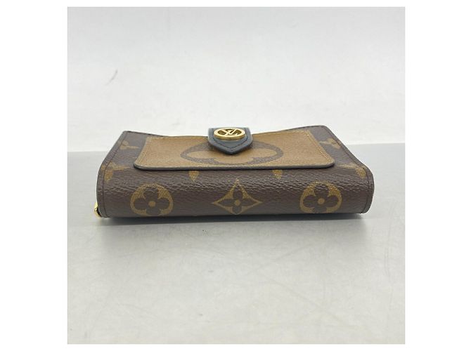 Louis Vuitton Monogram Giant Reverse Portefeuille Juliette Wallet Marrom - vista 2