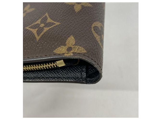 Louis Vuitton Monogram Giant Reverse Portefeuille Juliette Wallet Marrom - vista 5