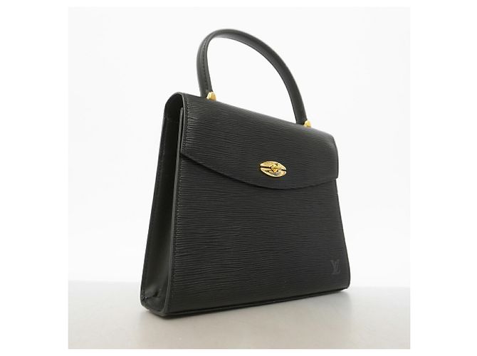 Borsa Louis Vuitton Epi Malzerbes M52372 Noir Nero - vista 2