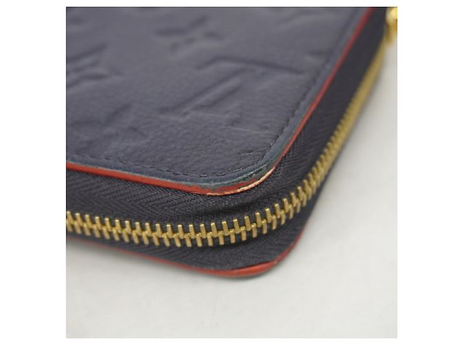 Louis Vuitton Monogram Empreinte Zippy Wallet Rot - Ansicht 5