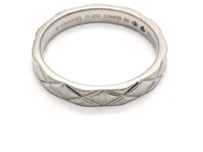 Bague anneau Chanel Matelassé - vue 3