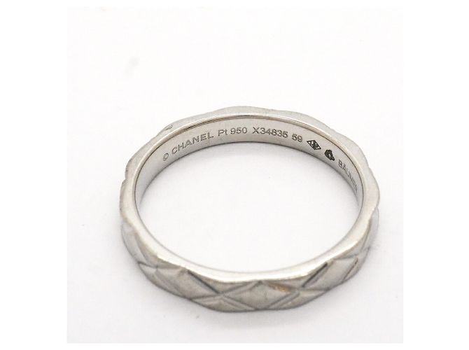 Bague anneau Chanel Matelassé - vue 4