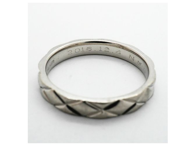 Bague anneau Chanel Matelassé - vue 6