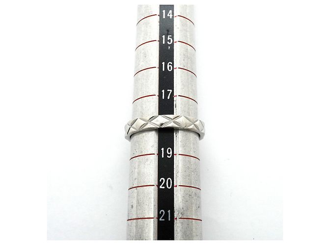 Bague anneau Chanel Matelassé - vue 8
