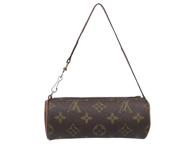 Louis Vuitton Papillon Pochette Monogram Canvas Mini Marrone - vista 2