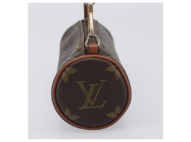 Louis Vuitton Papillon Pochette Monogram Canvas Mini Marrone - vista 3