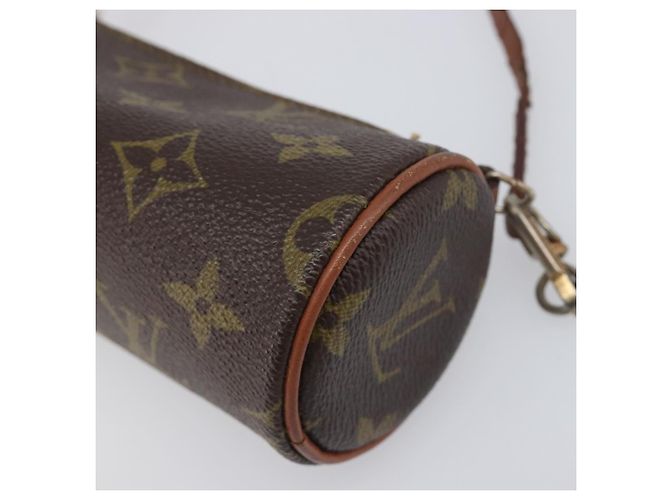 Louis Vuitton Papillon Pochette Monogram Canvas Mini Marrone - vista 7