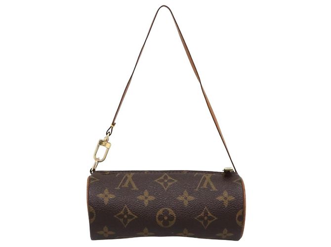 Louis Vuitton Papillon Pochette Monogram Canvas Mini Marrone - vista 2
