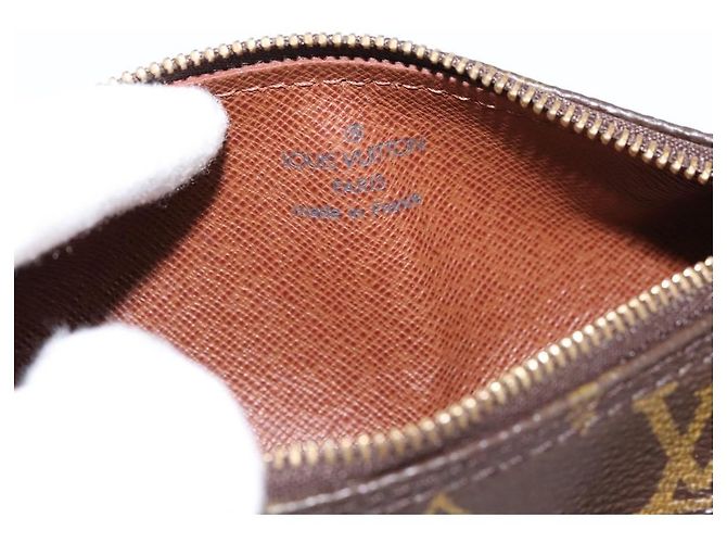 Louis Vuitton Papillon Pochette Monogram Canvas Mini Marrone - vista 6