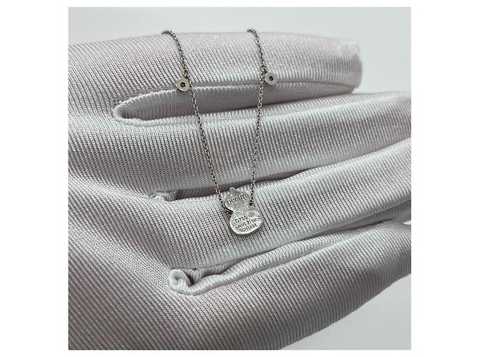 Autre Marque Bracciale Qeelin Koi Wulu in Platino e Diamanti Argento - vista 5