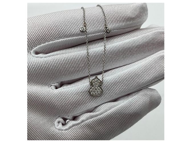Autre Marque Bracciale Qeelin Koi Wulu in Platino e Diamanti Argento - vista 6