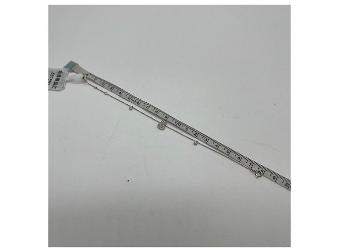 Autre Marque Bracciale Qeelin Koi Wulu in Platino e Diamanti Argento - vista 9