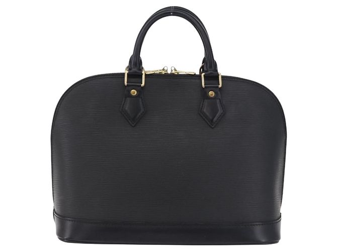 Louis Vuitton Alma Epi Leather PM Nero - vista 2