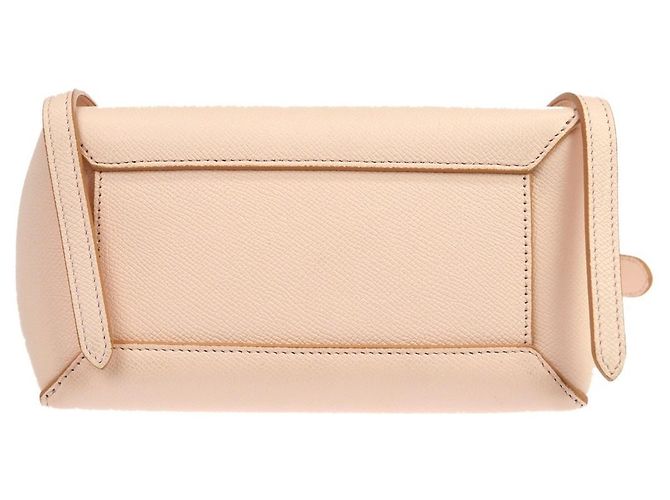 Céline Cinturón Celine Leather Micro Rosa - vista 5