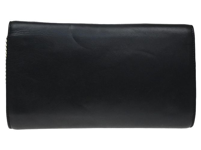 Céline Celine Flap Shoulder Leather Nero - vista 2