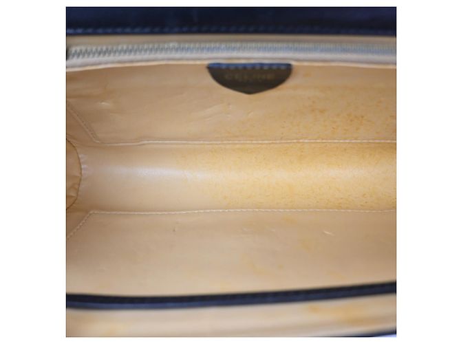 Céline Celine Flap Shoulder Leather Nero - vista 5