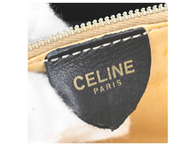 Céline Celine Flap Shoulder Leather Nero - vista 6
