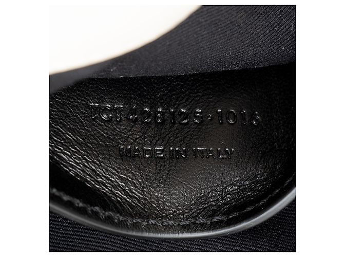 Borsa a tracolla Soft Medium in pelle di vitello matelassé con monogramma Saint Laurent Nero - vista 5