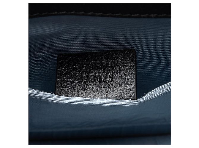 Gucci Calfskin Bee & Star Sylvie Mini Top Handle Nero - vista 6