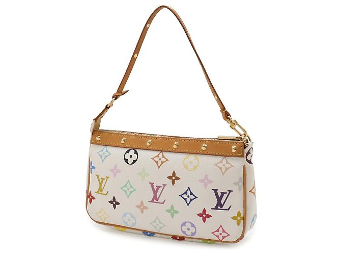 Louis Vuitton Pochette Accessoires Bianco - vista 2