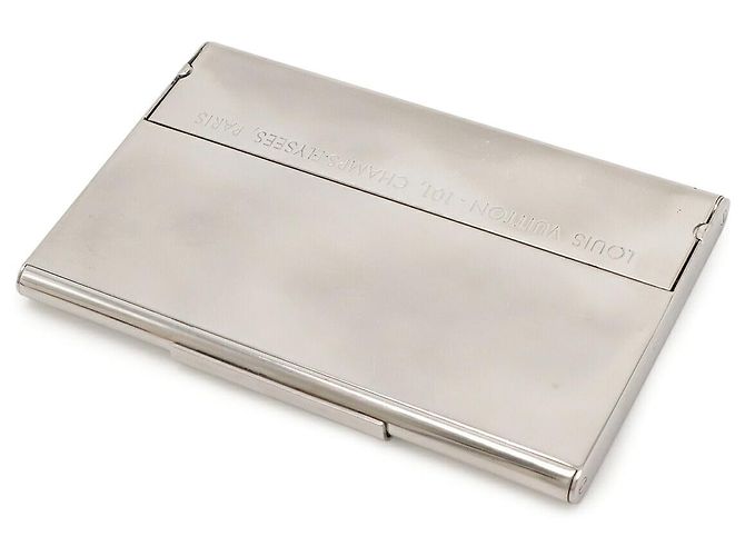 Louis Vuitton Tarjetero Plata Metálico - vista 2