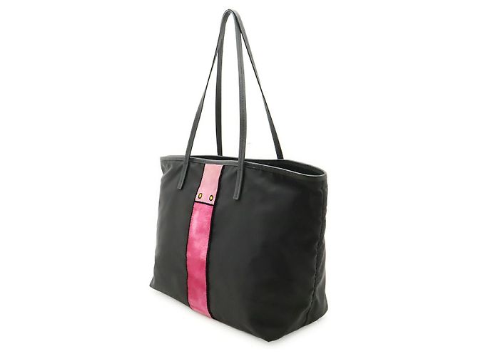 Saco Tote Prada Motif Cinto Preto - vista 2