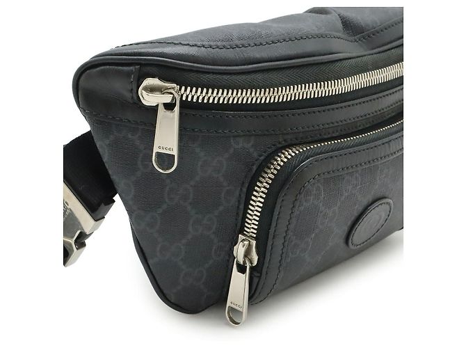 Borsello da vita Gucci GG Supreme Nero - vista 4