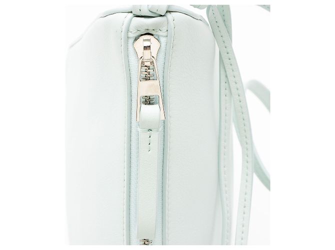 Borsa a tracolla Mini Hammock in pelle di vitello Loewe Blu - vista 10