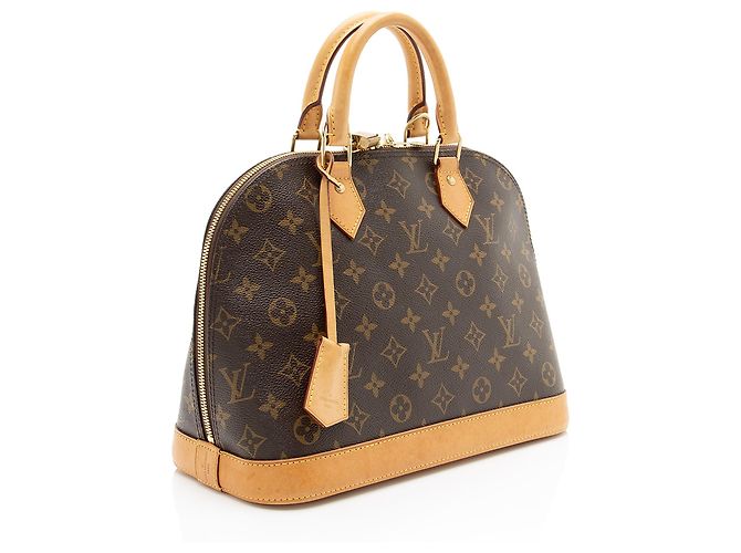 Louis Vuitton Monogram Canvas Alma PM Satchel Braun - Ansicht 2