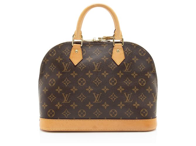 Louis Vuitton Monogram Canvas Alma PM Satchel Braun - Ansicht 3