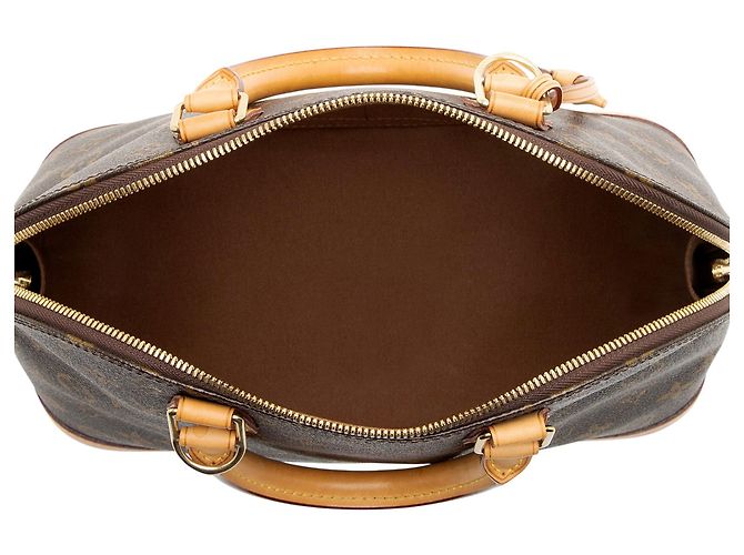 Louis Vuitton Monogram Canvas Alma PM Satchel Braun - Ansicht 7