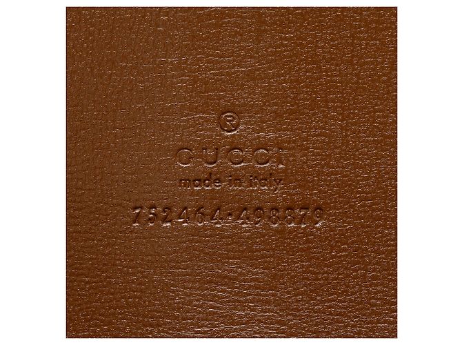 Custodia da viaggio per orologi Gucci GG Supreme Retro Marrone Beige - vista 7
