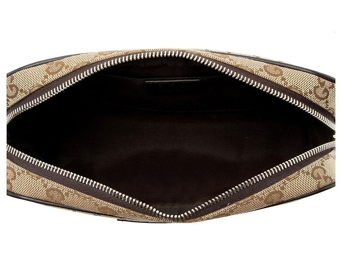 Borsa cintura Gucci GG Canvas Marrone Beige - vista 7