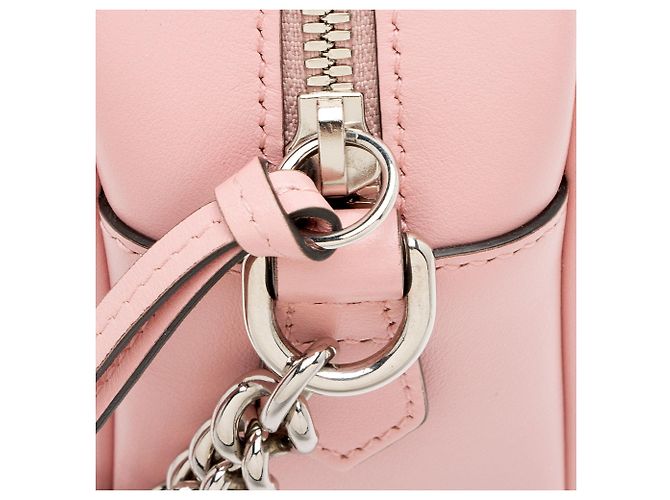 Borsa piccola GG Marmont in pelle matelassé Gucci Rosa - vista 10