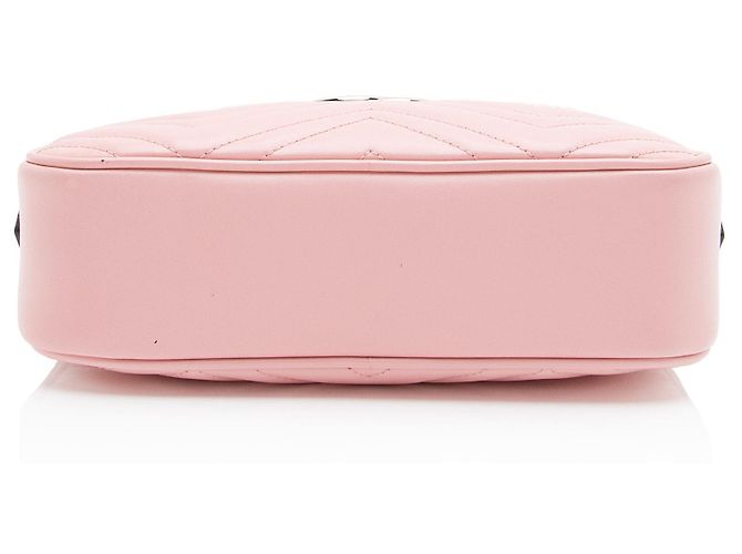 Borsa piccola GG Marmont in pelle matelassé Gucci Rosa - vista 4
