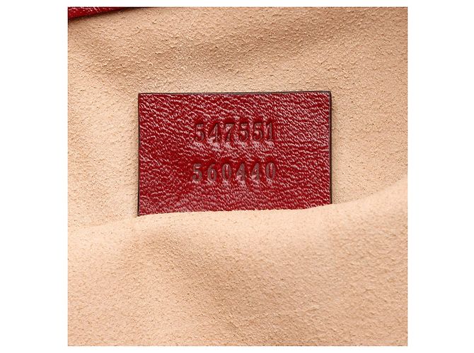 Borsa Tote Piccola Gucci Ophidia in Suede Blu - vista 6