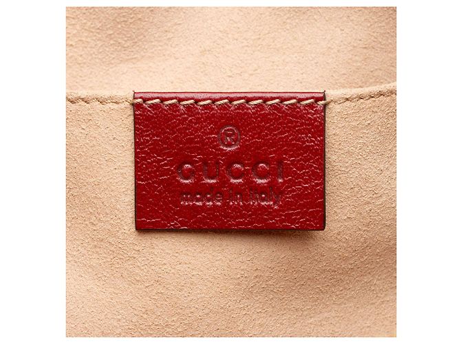 Borsa Tote Piccola Gucci Ophidia in Suede Blu - vista 8
