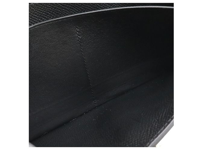 Hermès Portafoglio Hermes Kelly Long Nero - vista 7