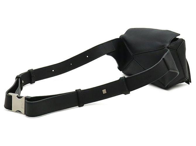 Loewe Puzzle Bum Bag Mini Preto - vista 2